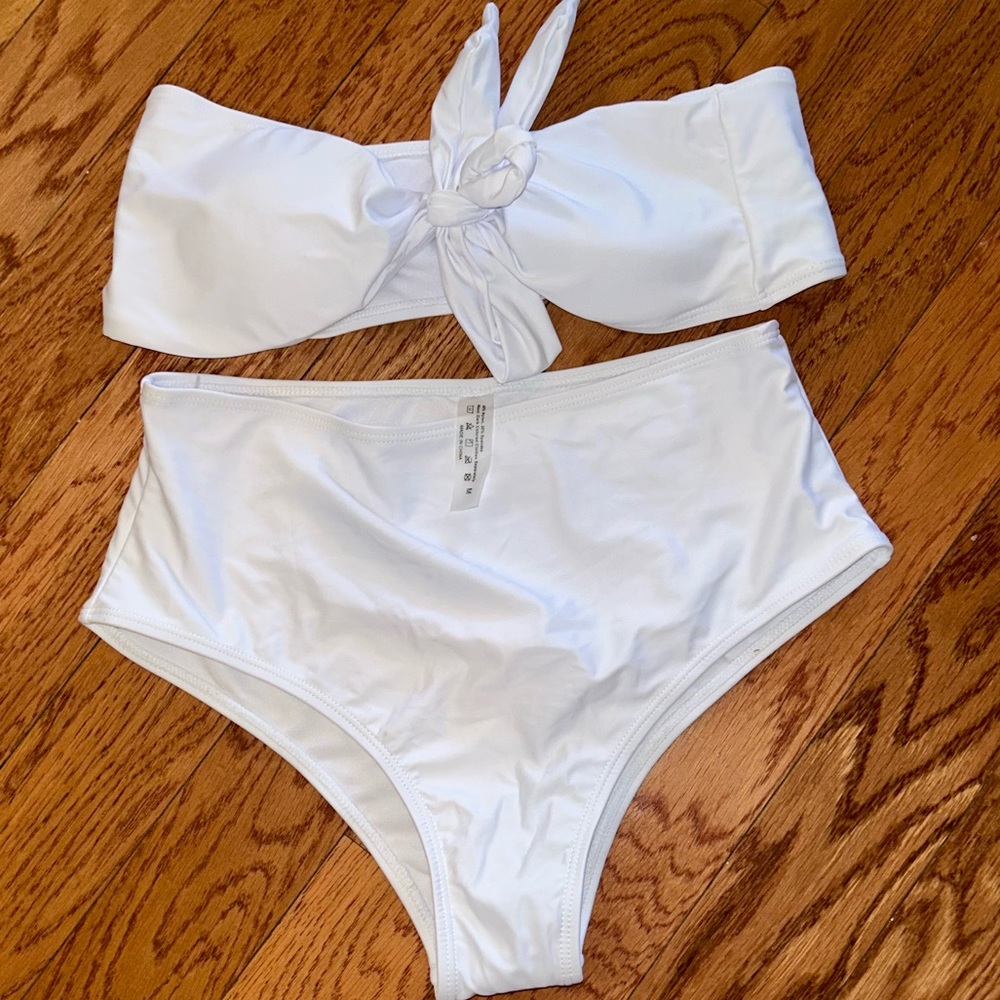 White two piece! Never worn!
